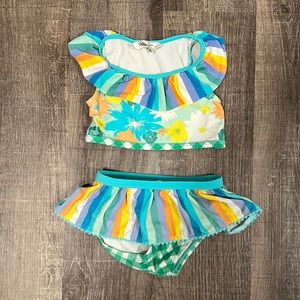 Matilda Jane swim floral stripe